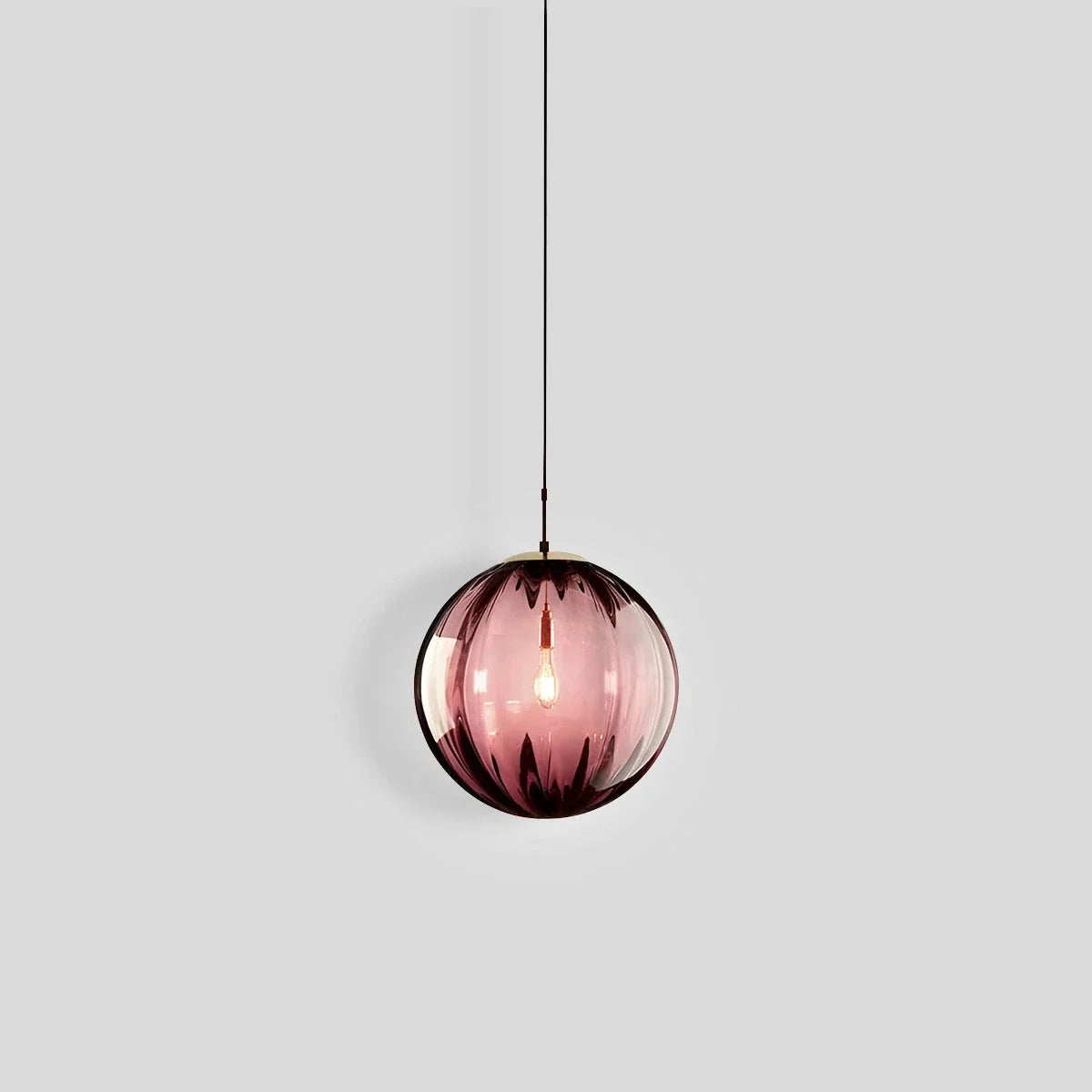Feyran Modern Nordic Water Pattern Glass Ball Pendant Light