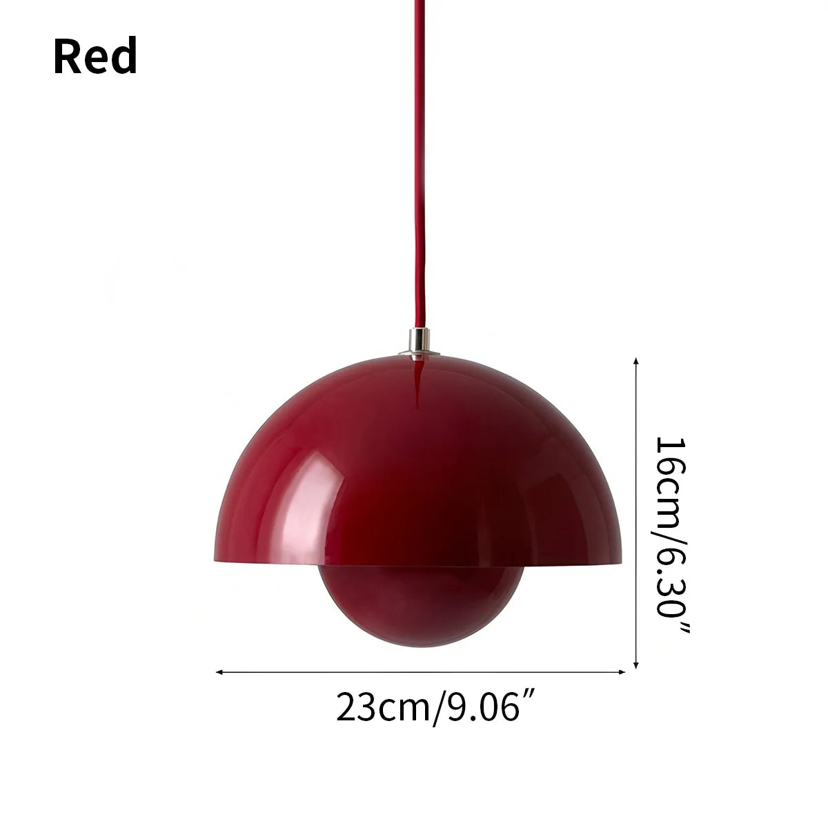 Feyran Nordic Colorful Flower Bud Pendant Light