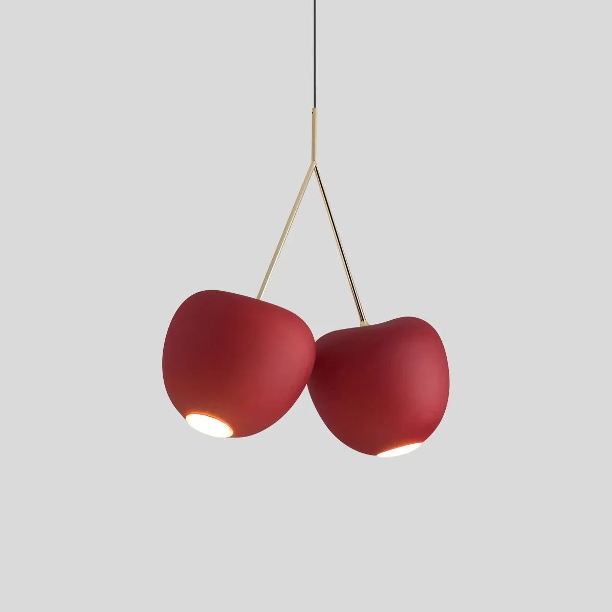 Feyran Cherry Metal Chandelier for Dining Room