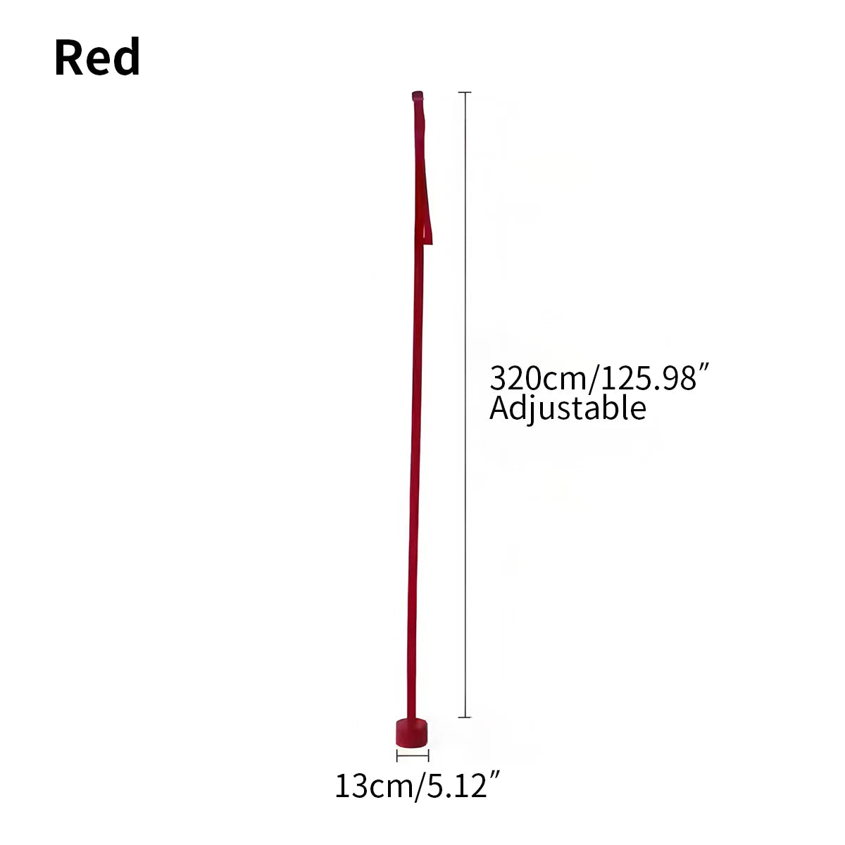 Feyran Nordic Canvas Background Wall Floor Lamp