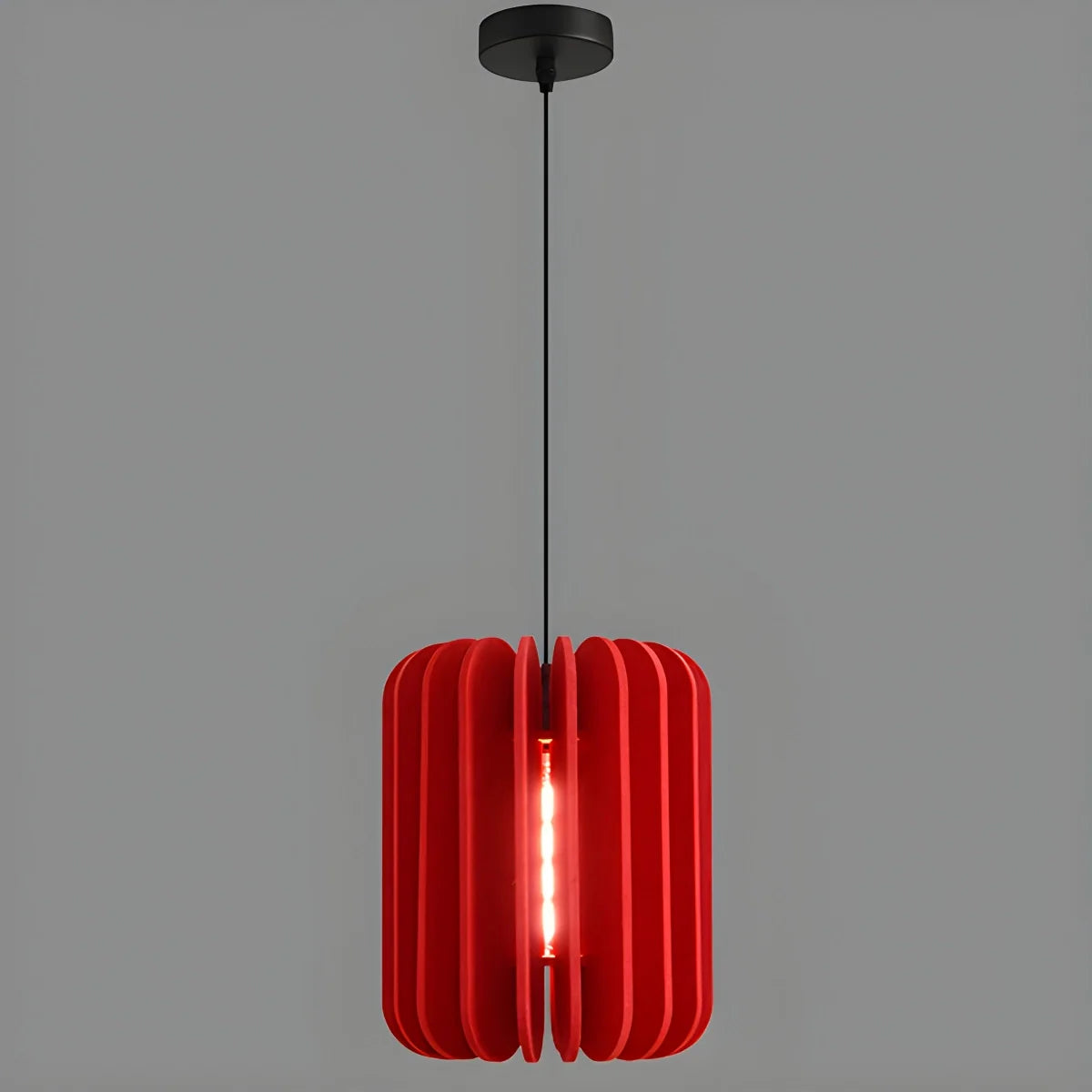 Feyran Pumpkin Slice Acoustic Pendant Light