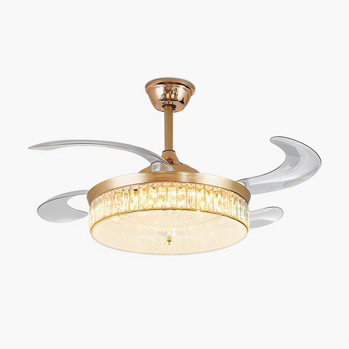 Feyran Remote Hugger Ceiling Fan Light