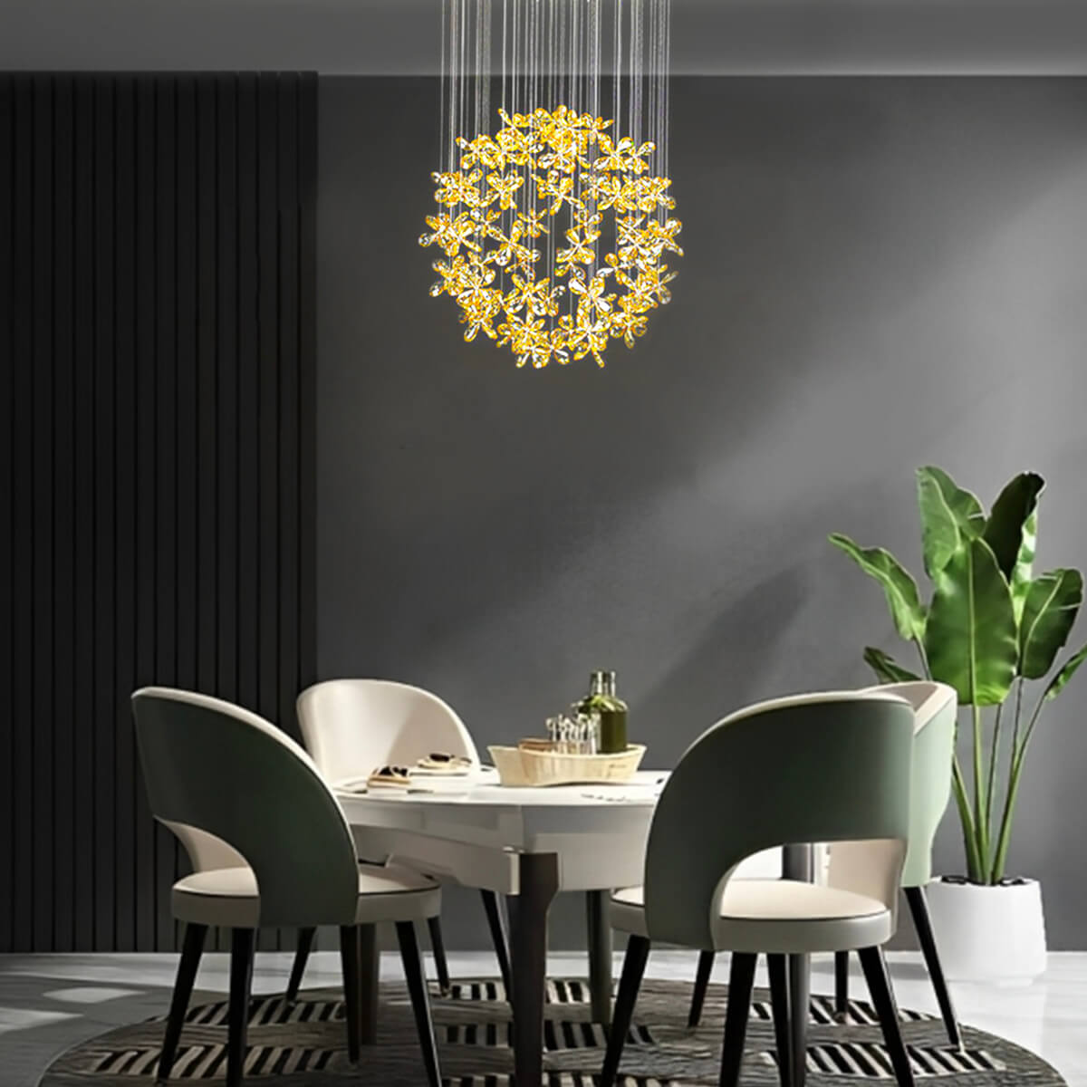 Restaurant-crystal-chandelier-circular-living-room-chandelier-restaurant | Feyran