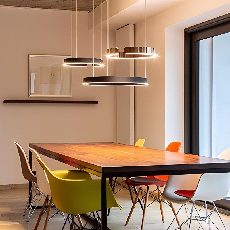 Feyran Modern Ring LED Chandelier for Living Room