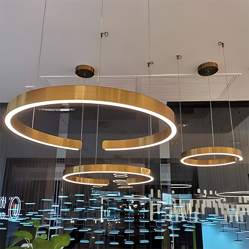 Feyran Modern Ring LED Chandelier for Living Room