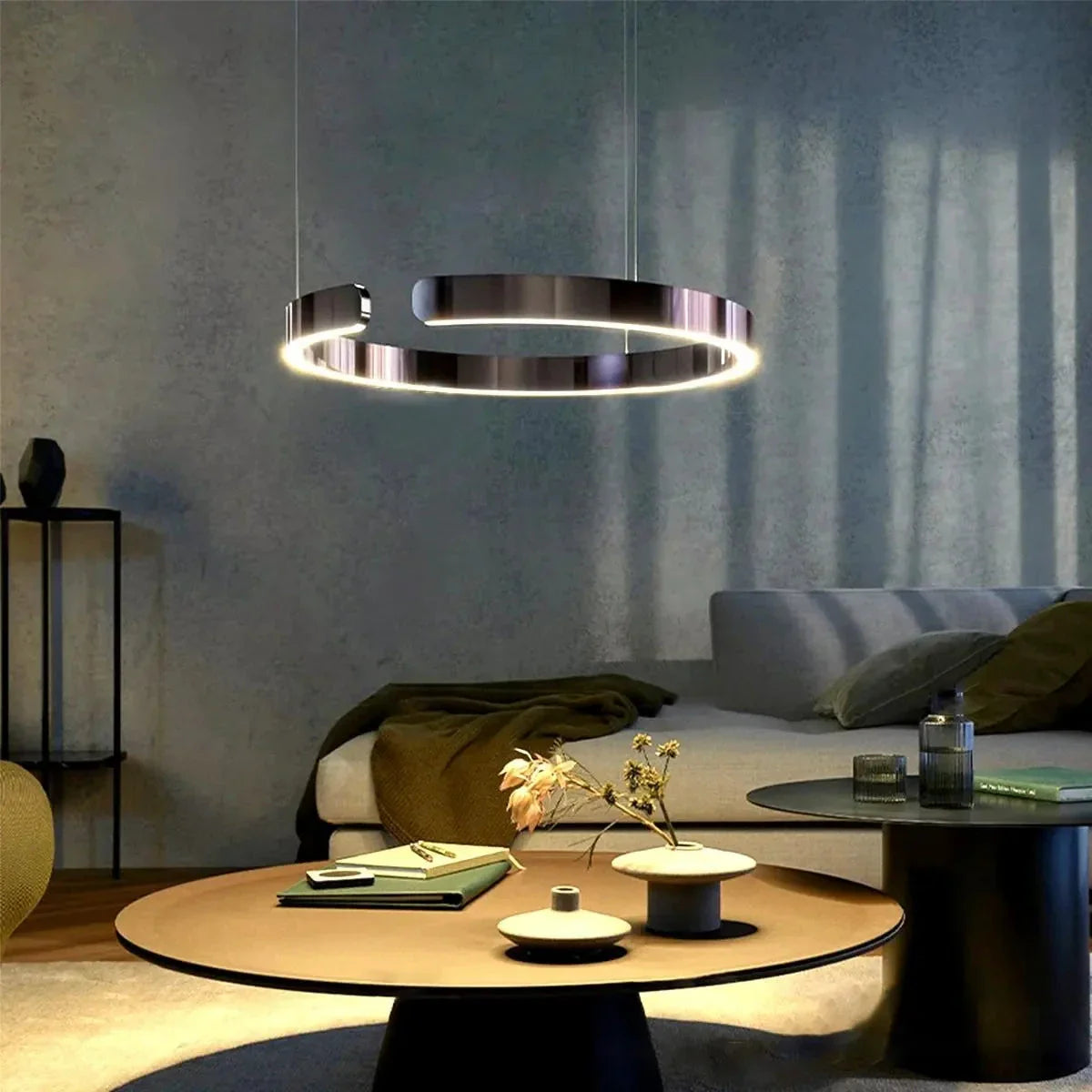 Feyran Modern Ring LED Chandelier for Living Room