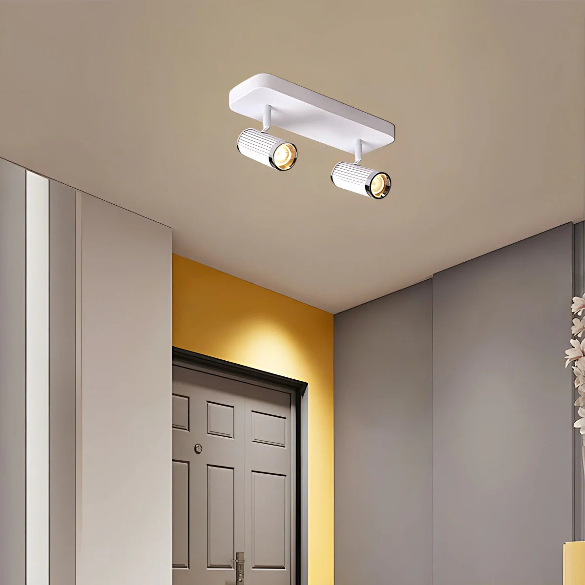 Feyran Roman Column Spotlight Track Wall Light