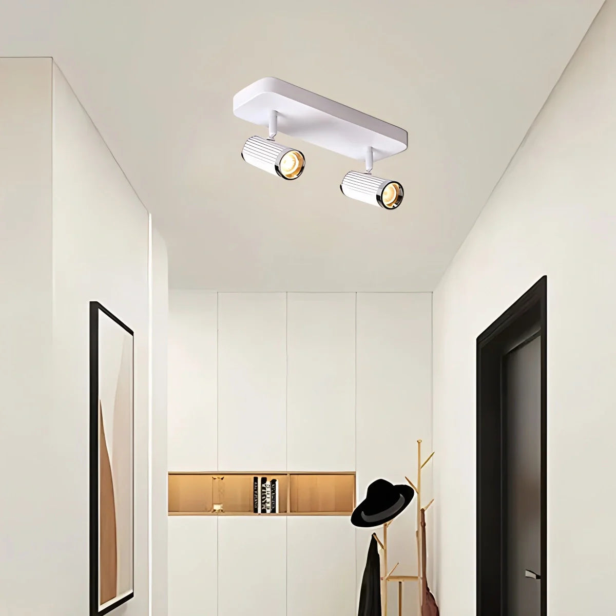 Feyran Roman Column Spotlight Track Wall Light
