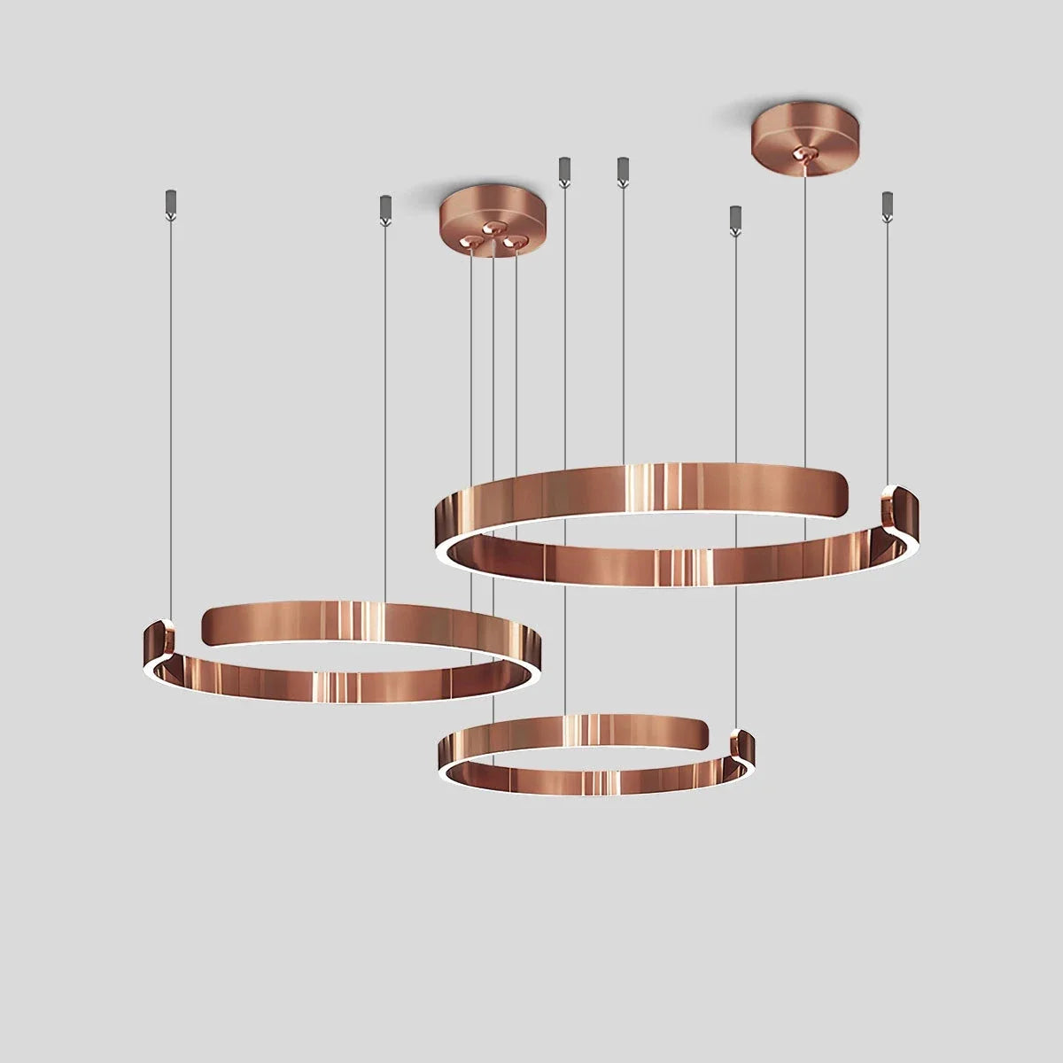Feyran Modern Ring LED Chandelier for Living Room