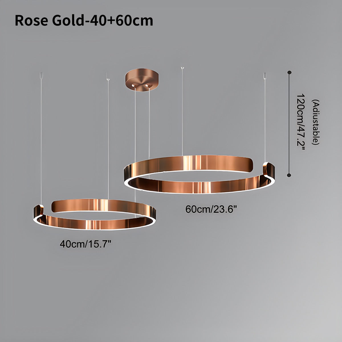 Feyran Modern Ring LED Chandelier for Living Room
