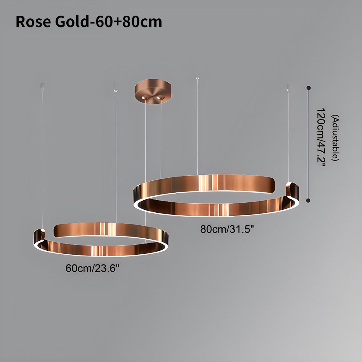 Feyran Modern Ring LED Chandelier for Living Room
