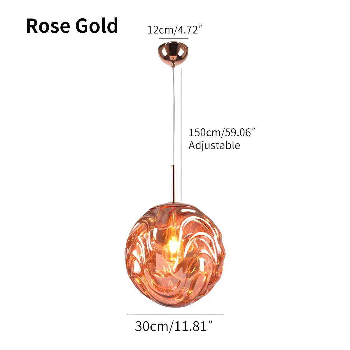 Feyran Modern Sphere Pendant Light for Kitchen Dining Room