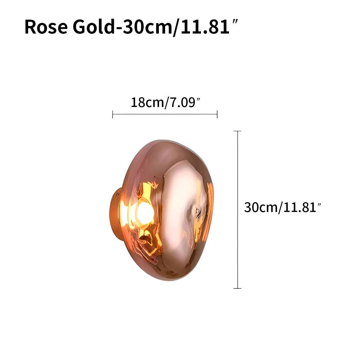 Feyran Lava Wall Lamp for Bedroom Living Room