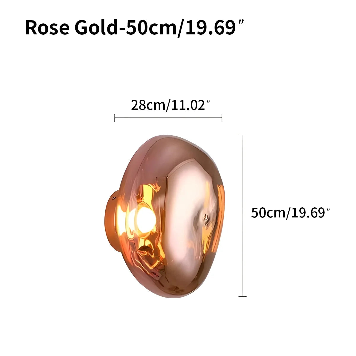 Feyran Lava Wall Lamp for Bedroom Living Room