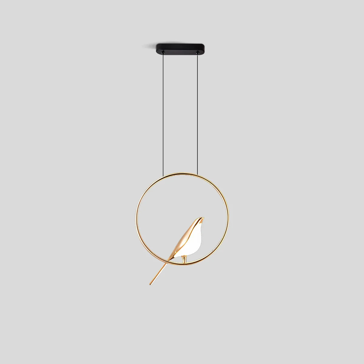 Feyran Modern Gold Birds LED Chandelier