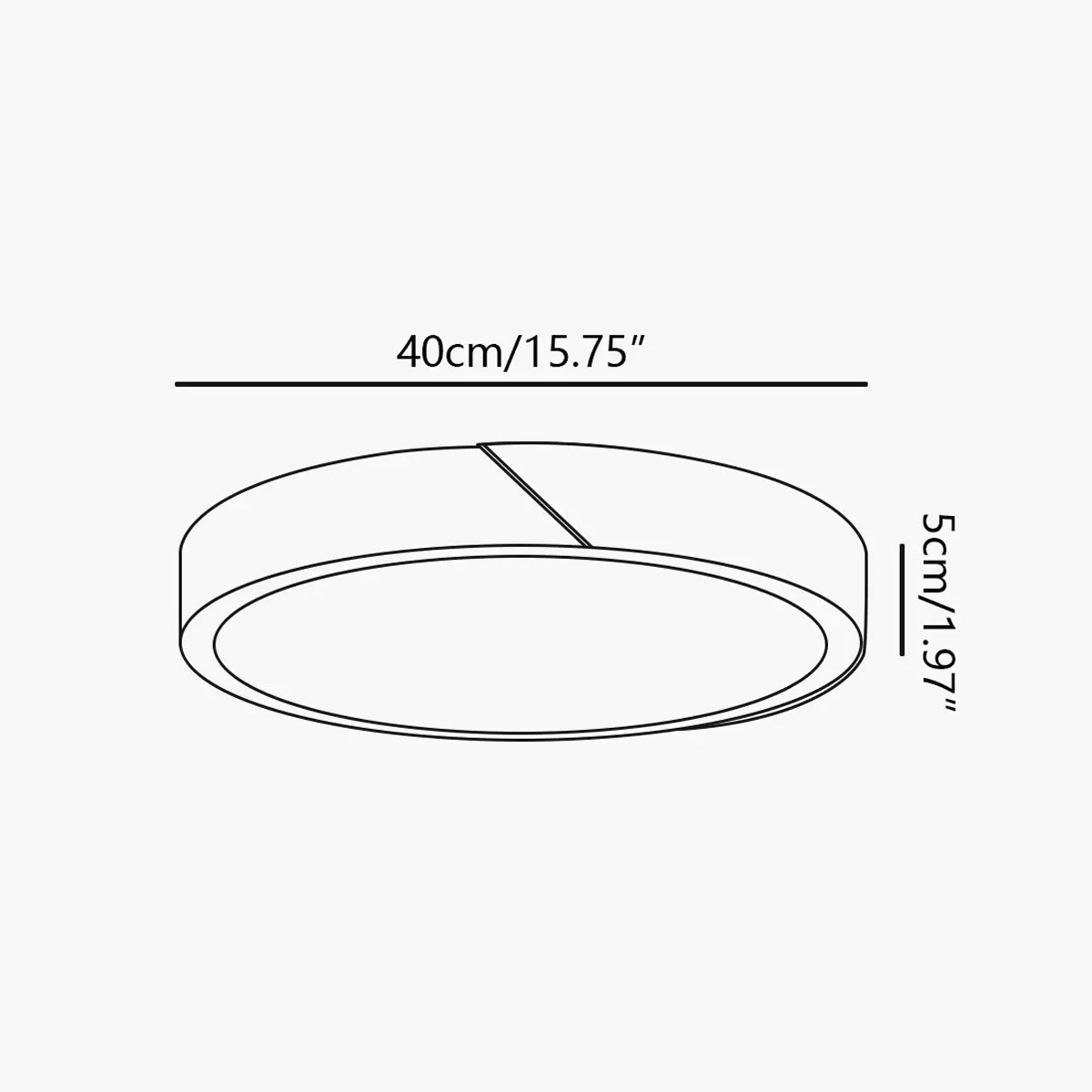 Feyran Minimalist Wood Ceiling Light for Bedroom