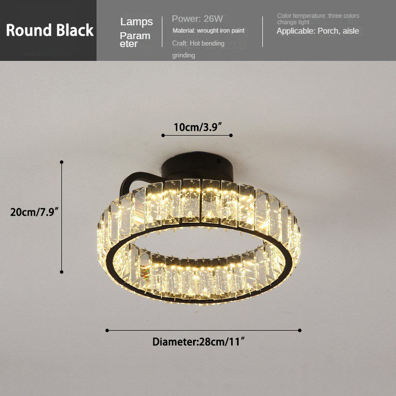 Feyran Loft Crystal Ceiling Lamp for Living Room