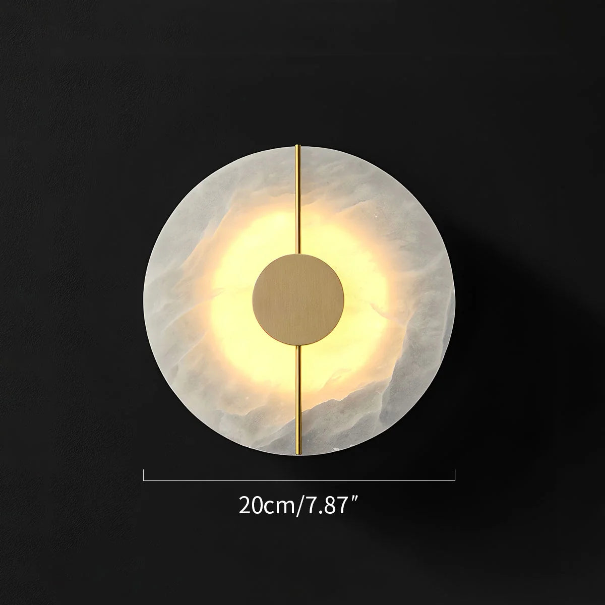 Feyran Light Luxury All Copper Spanish Alabaster Wall Light