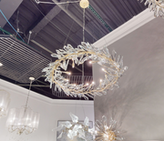 Kotta Twelve-Light Cut-Crystal Pendant Chandelier AJC-9281 - Feyran