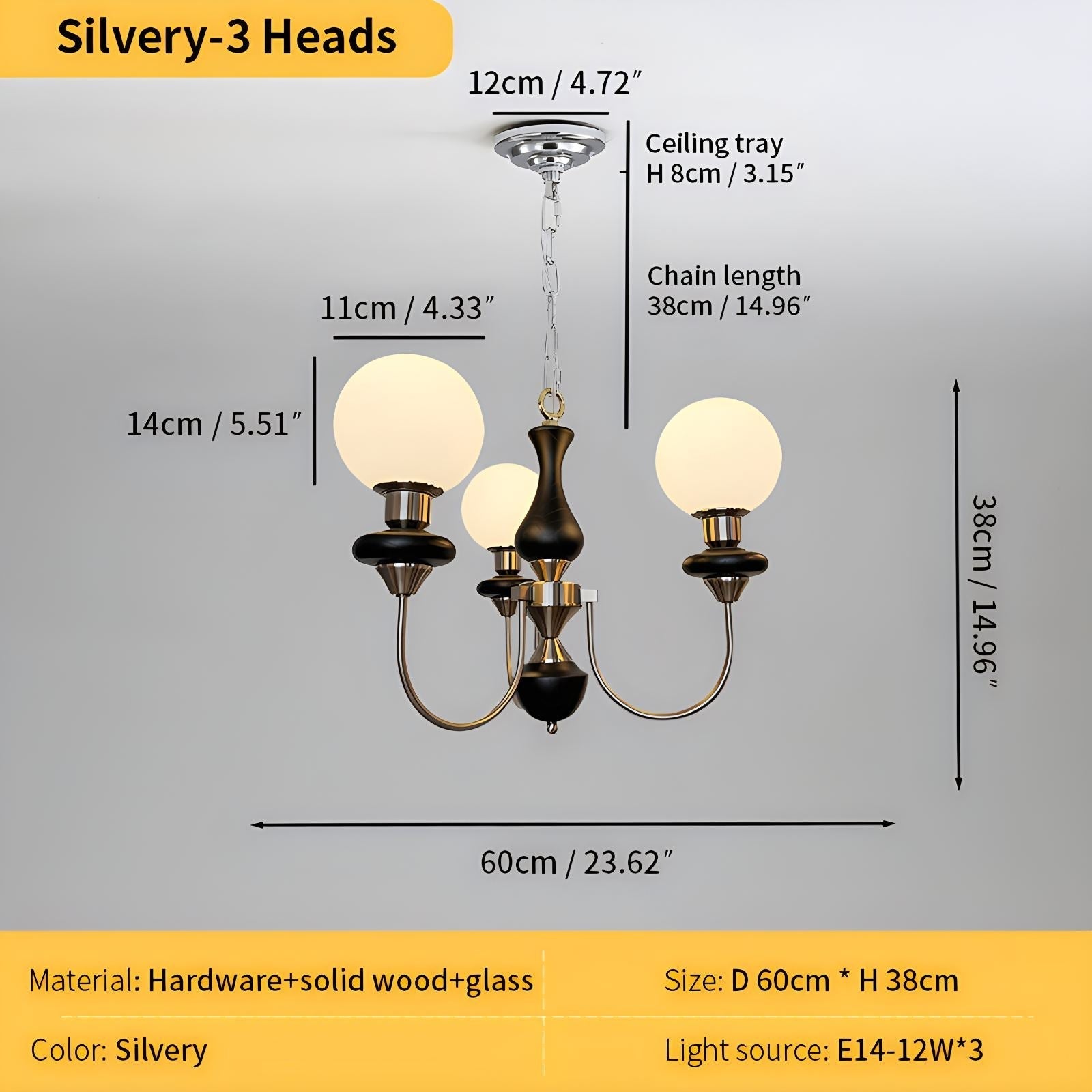 Feyran Modern Luxury Metal Chandelier