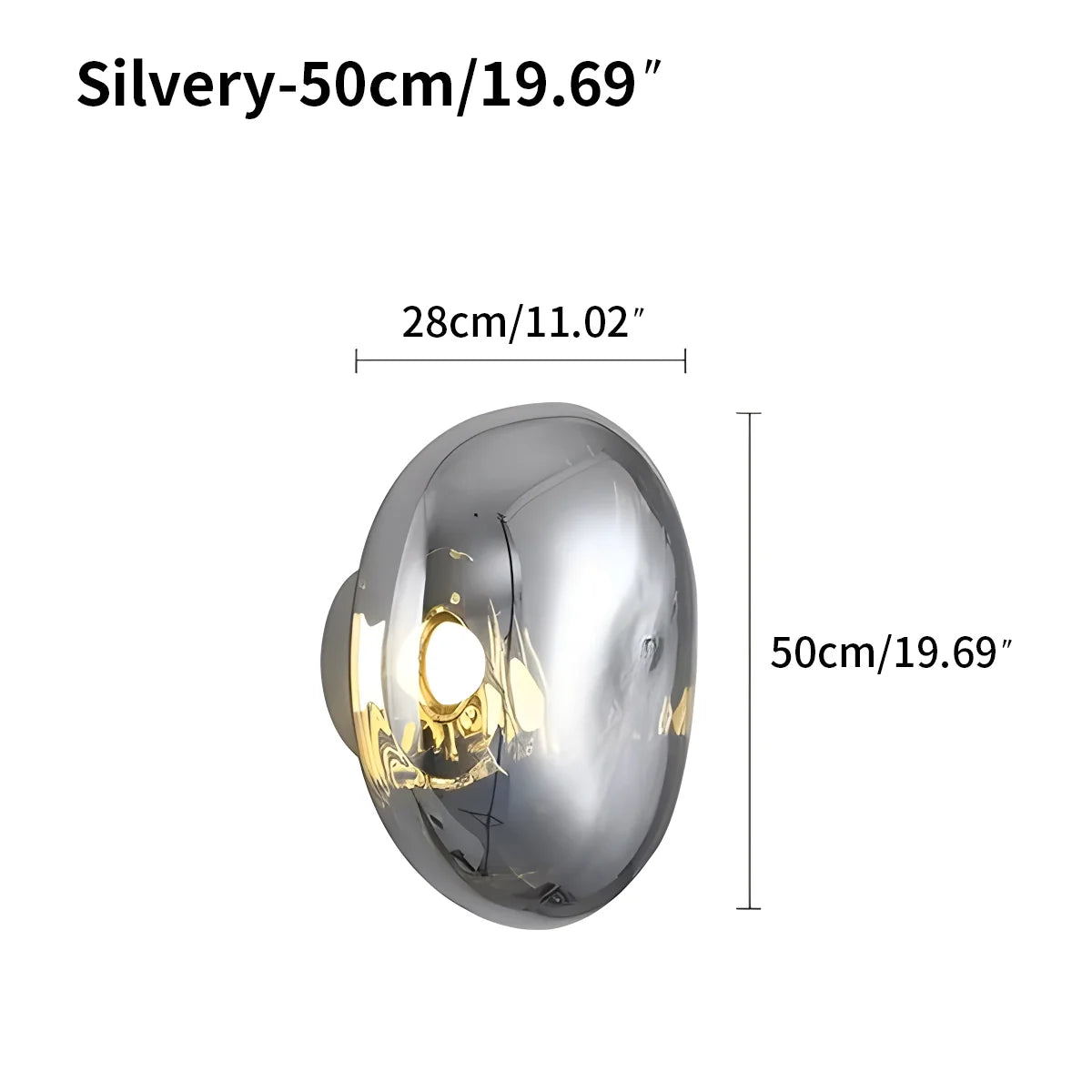 Feyran Lava Wall Lamp for Bedroom Living Room