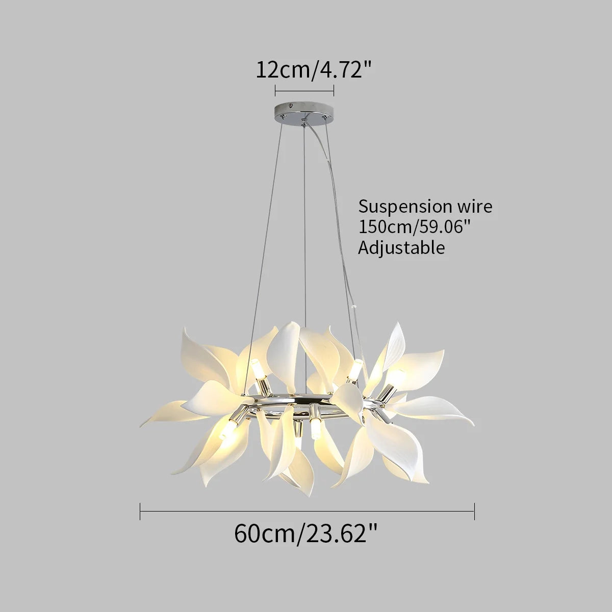 Feyran Nordic Creative Petal Pendant Light