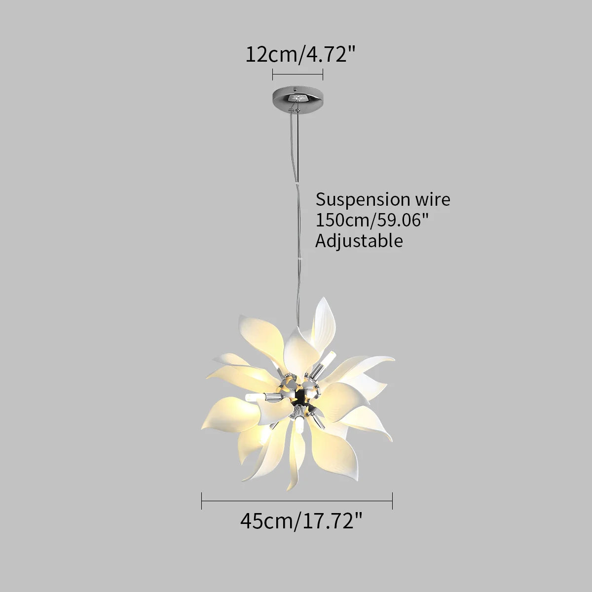 Feyran Nordic Creative Petal Pendant Light