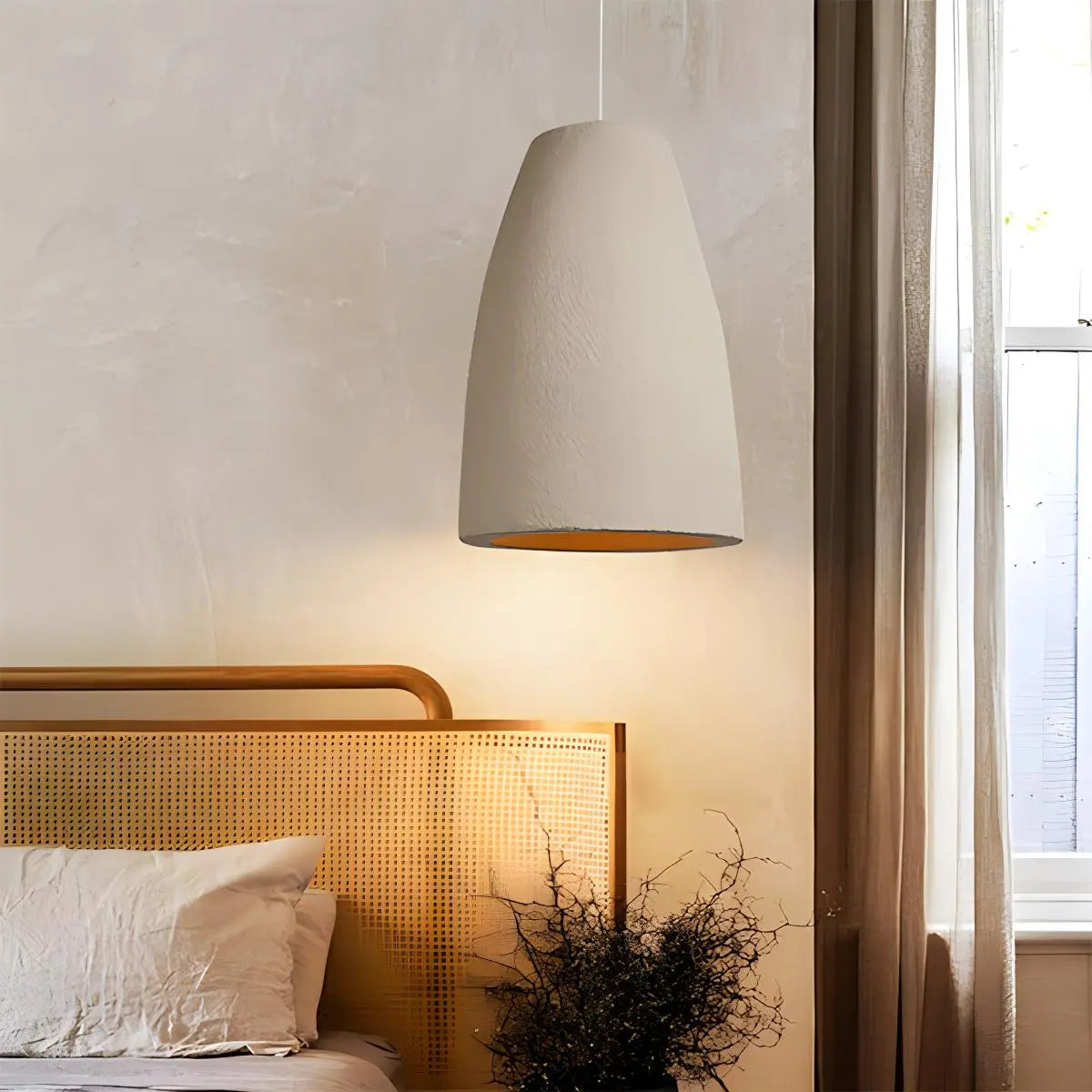 Feyran Simple Gypsum Pendant Lights for Dining Room