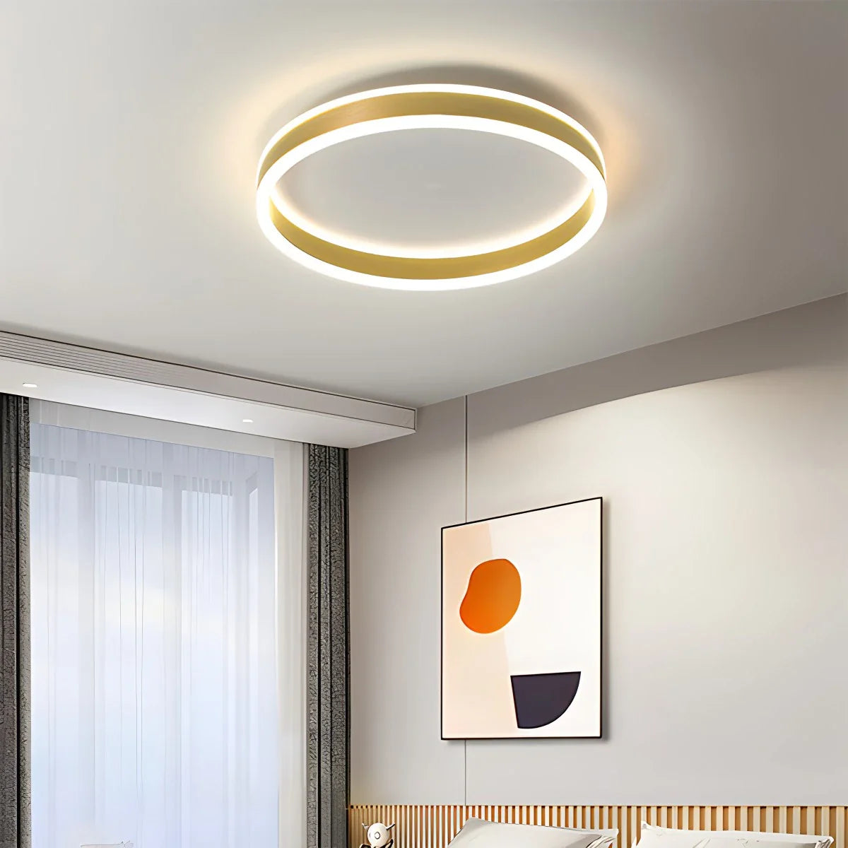 Feyran Simple Modern Round Ceiling Light