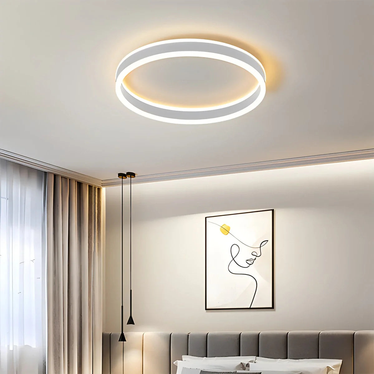 Feyran Simple Modern Round Ceiling Light