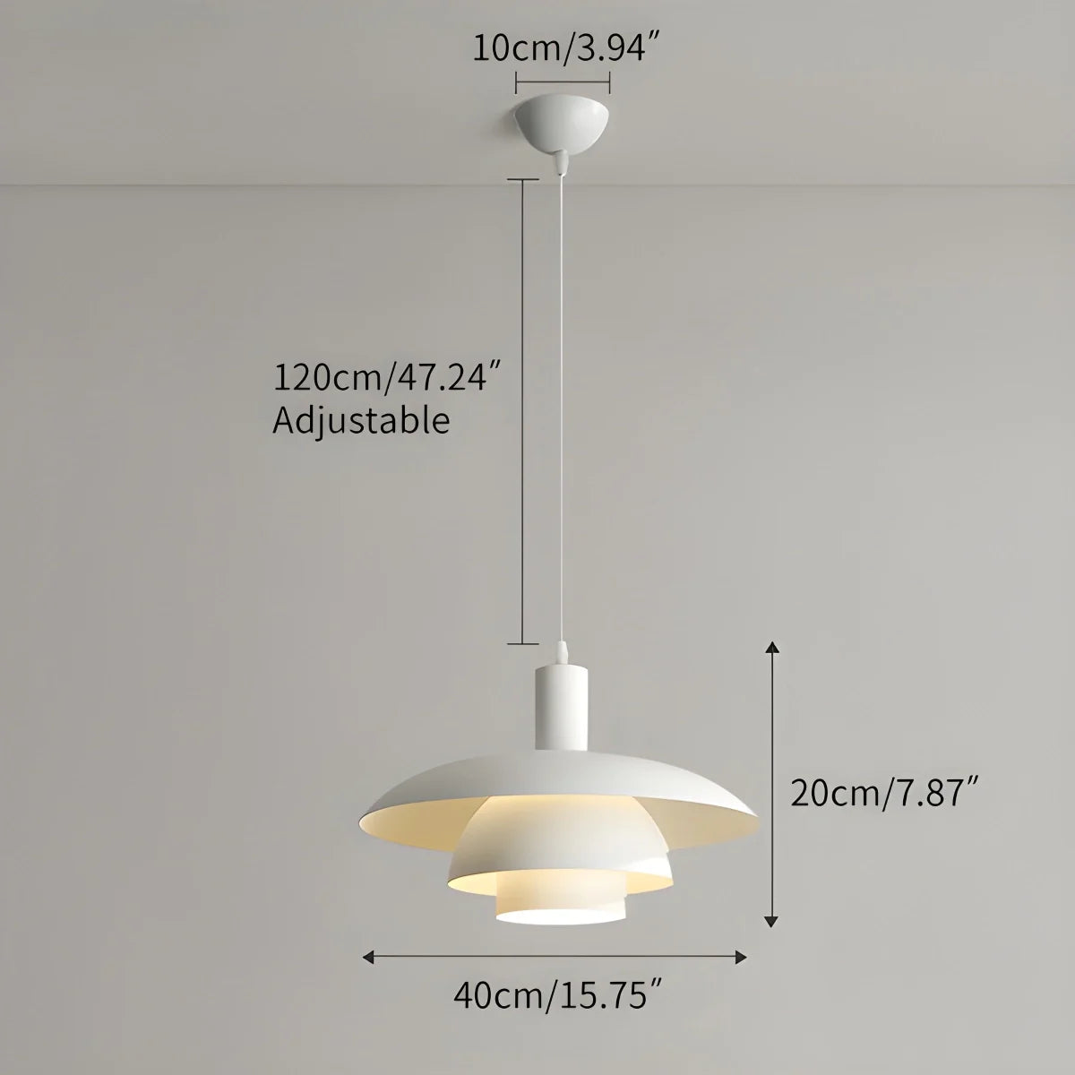 Feyran Nordic UFO Restaurant Pendant Light for Kitchen Island