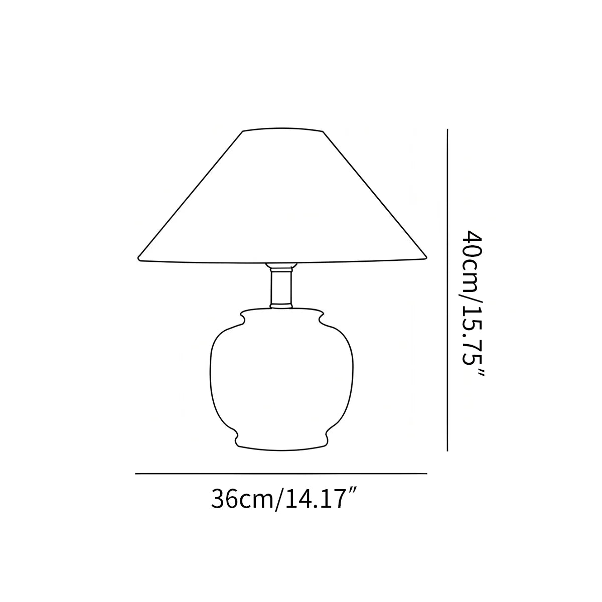 Feyran Ancient Ceramic Table Lamp