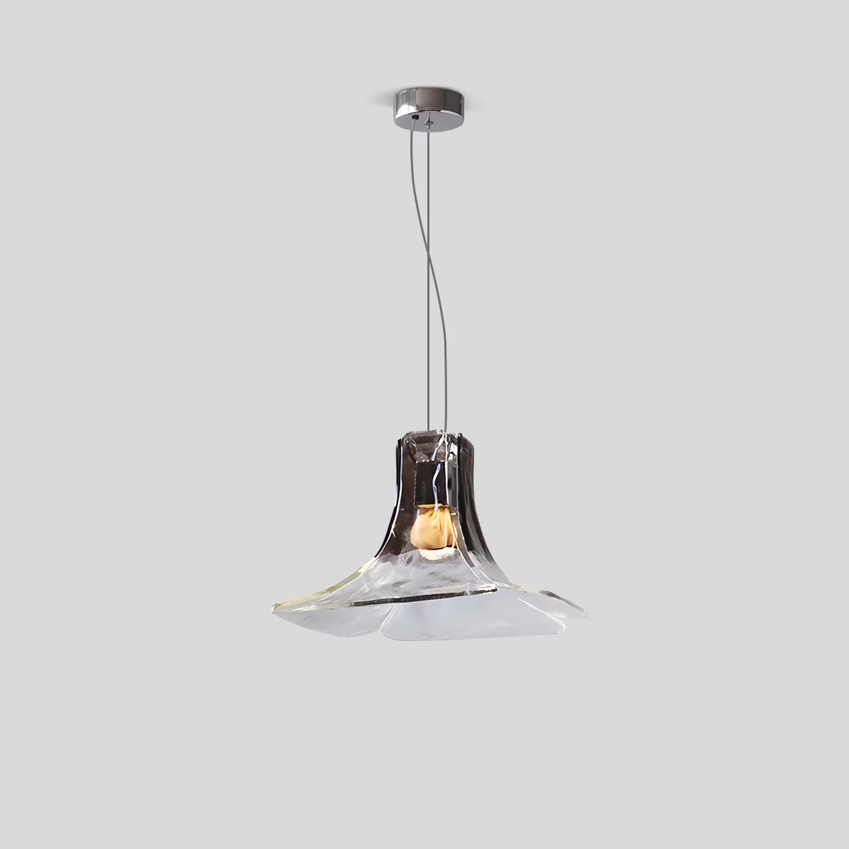 Feyran Murano Gradient Petal Glass Pendant Light