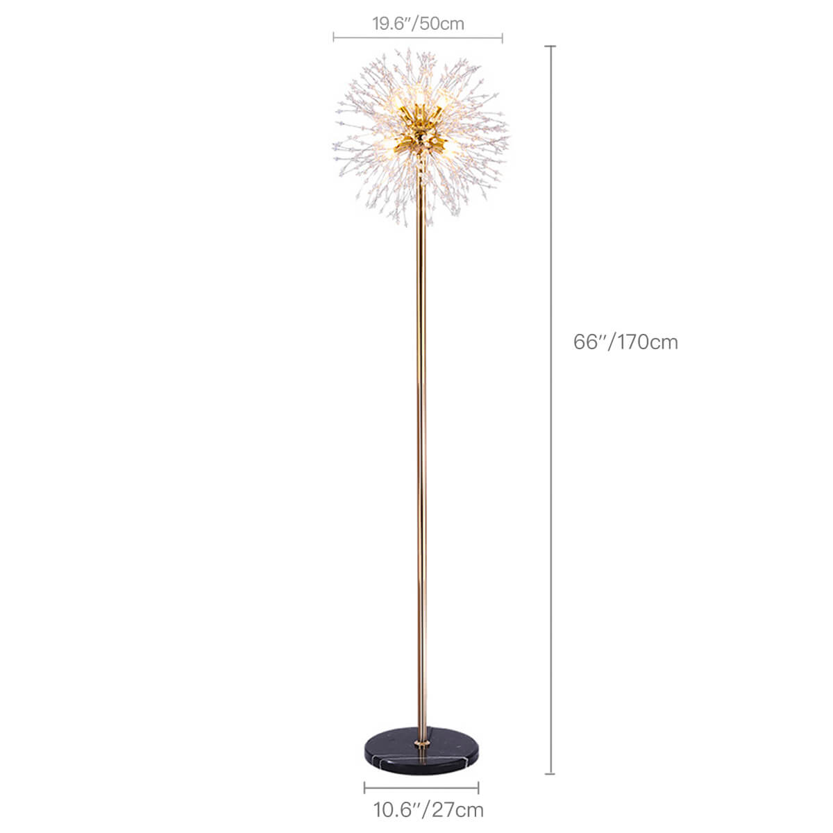 Sputnik-Sphere-Dandelion-Floor-lamp-lamp-dimension| Feyran