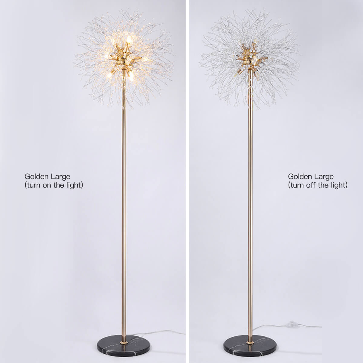 Sputnik-Sphere-Dandelion-Floor-lamp-lamp-gold|Feyran