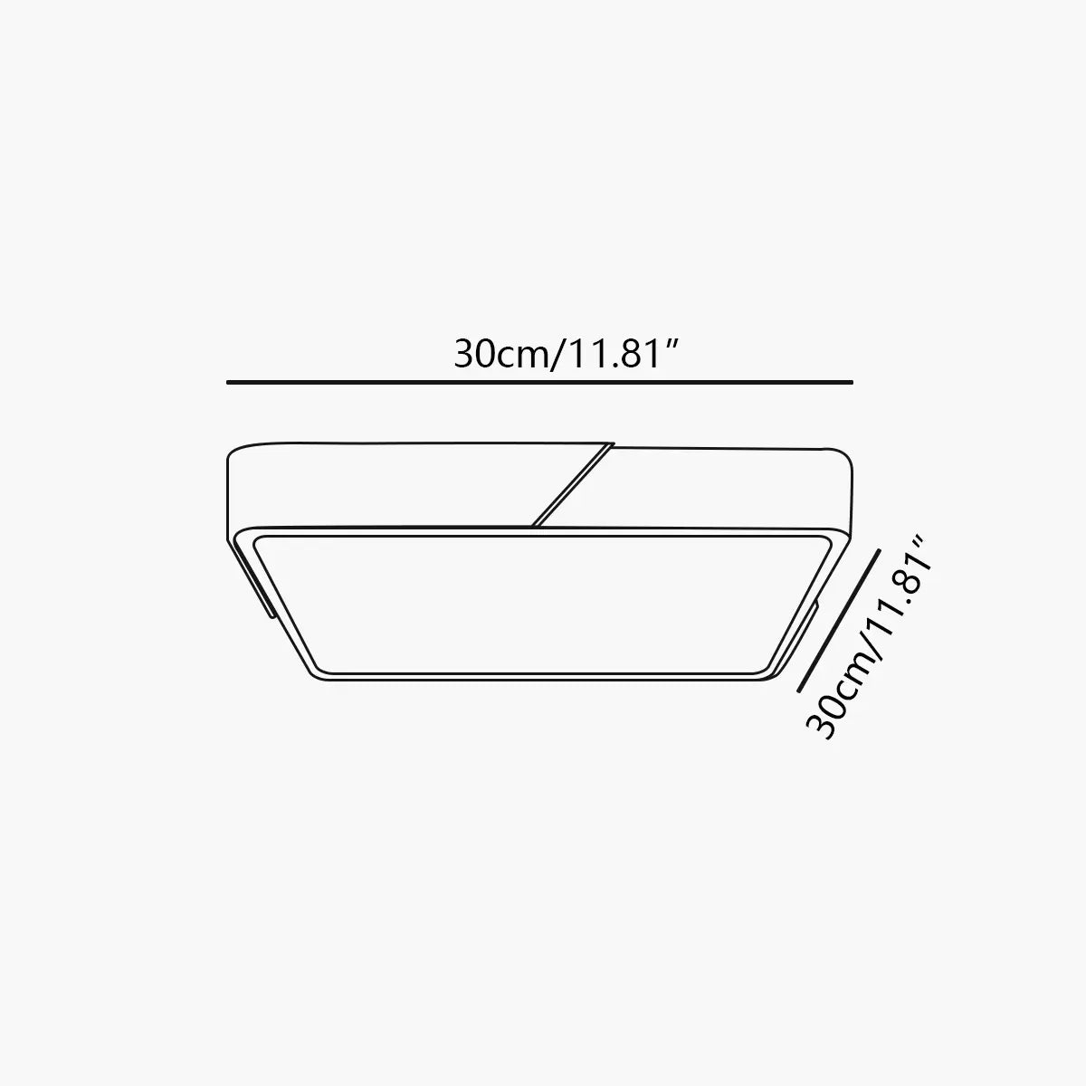 Feyran Minimalist Wood Ceiling Light for Bedroom