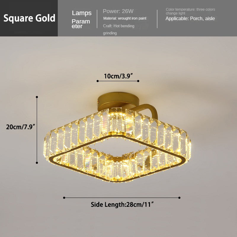 Feyran Loft Crystal Ceiling Lamp for Living Room