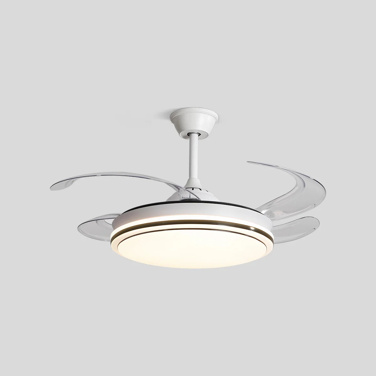 Feyran Modern Remote Control Ceiling Fan with LED Light