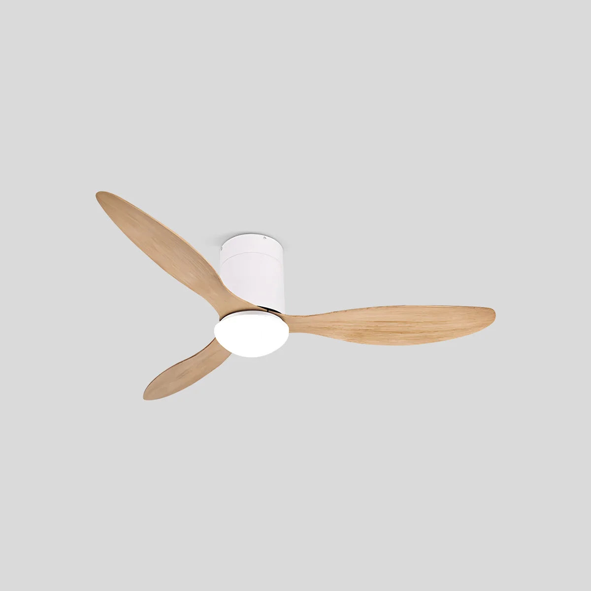 Feyran 3 Blade Modern Ceiling Fan with Light