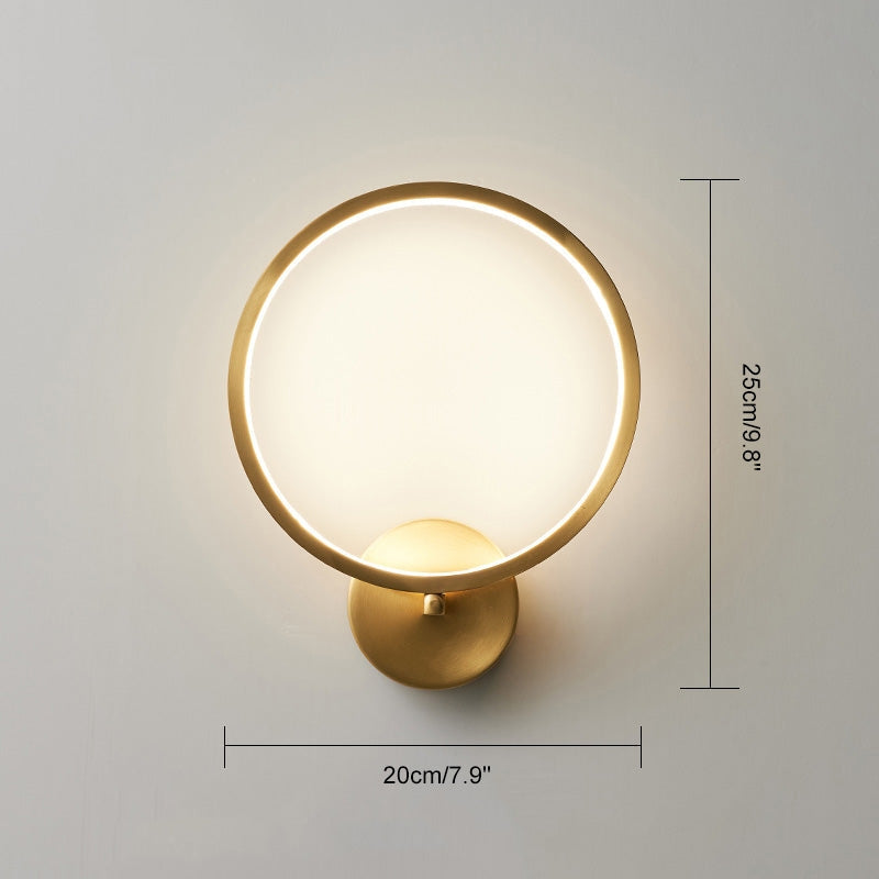 Feyran Crystal Glass Luxury Wall Sconce