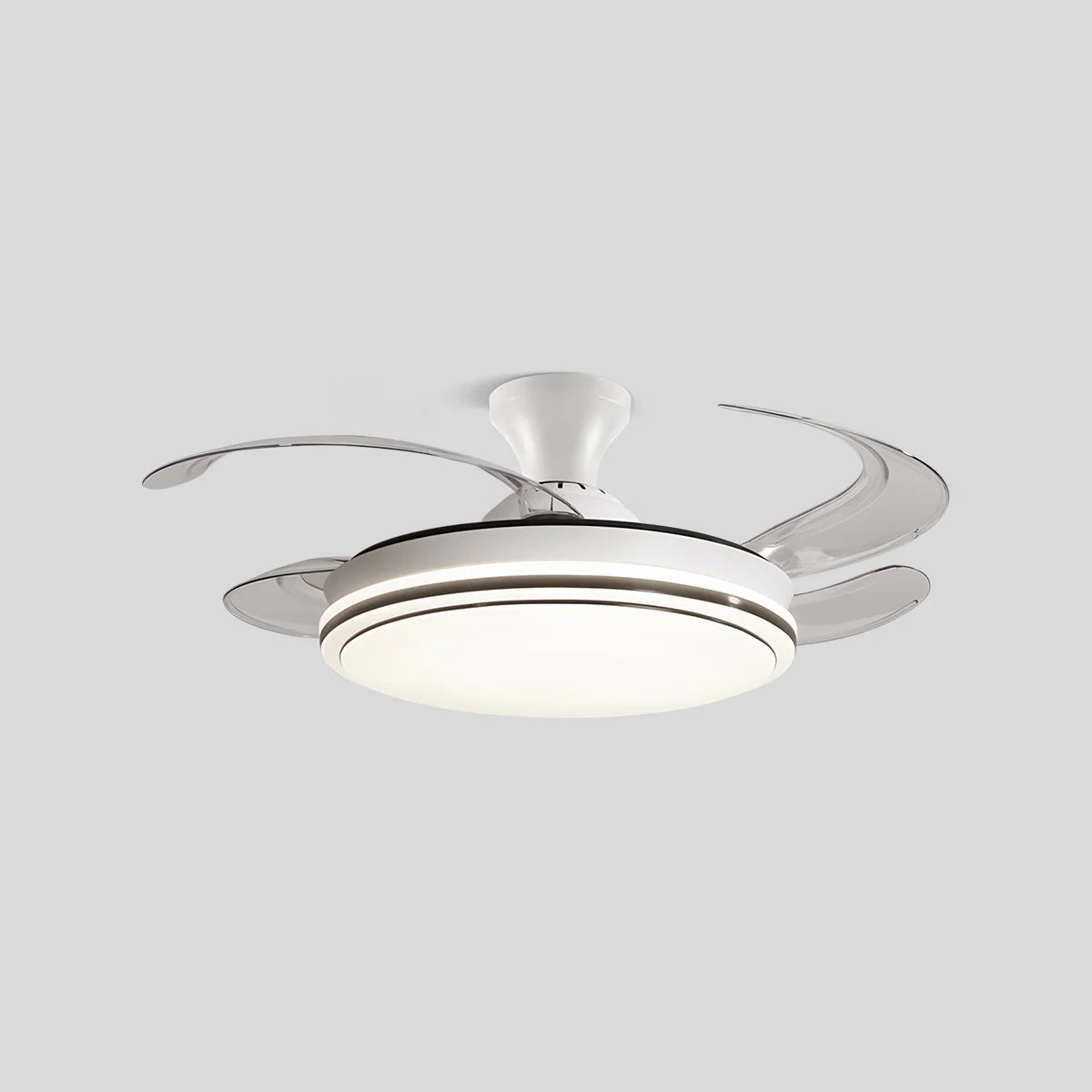 Feyran Modern Remote Control Ceiling Fan with LED Light