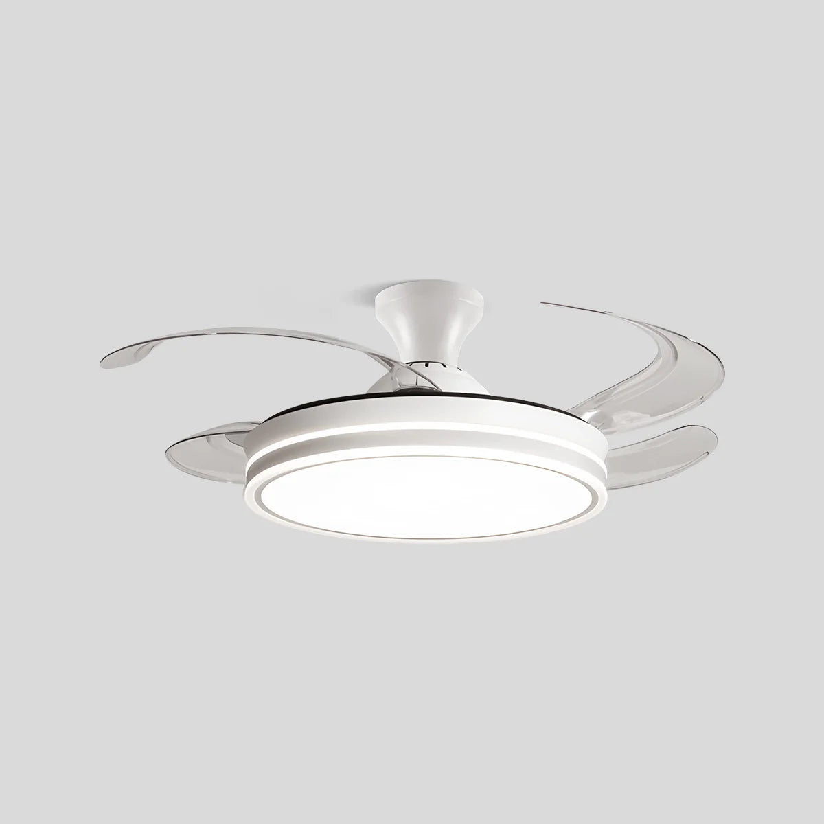 Feyran Modern Ceiling Fan with LED Light & Remote Control
