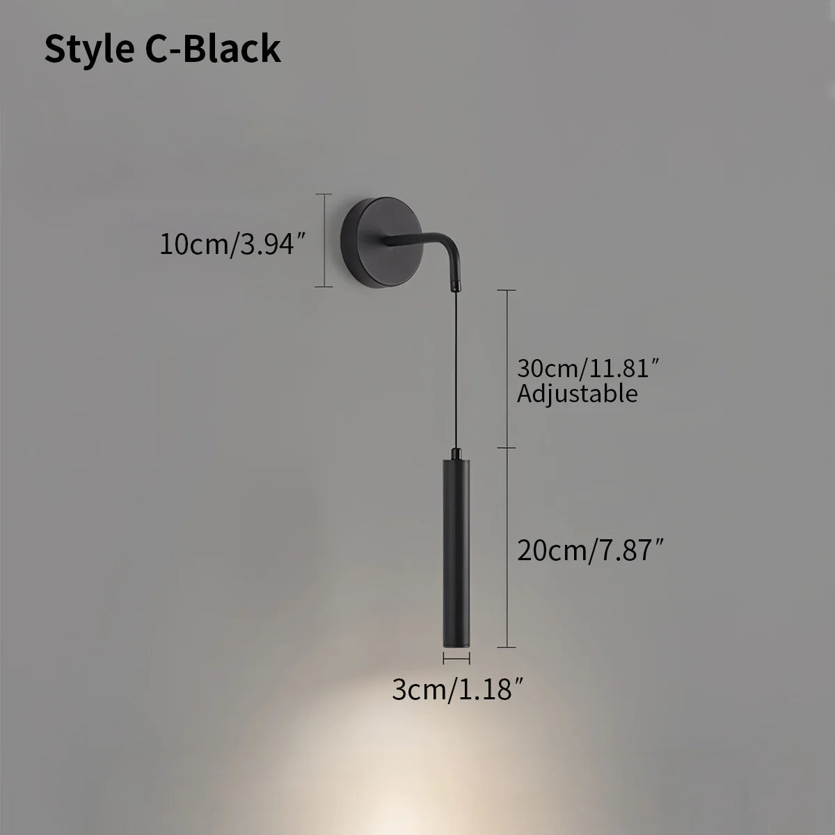 Feyran Nordic Minimalist Bedroom Sconce & Spotlight