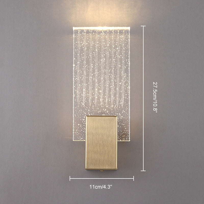 Feyran Crystal Glass Luxury Wall Sconce