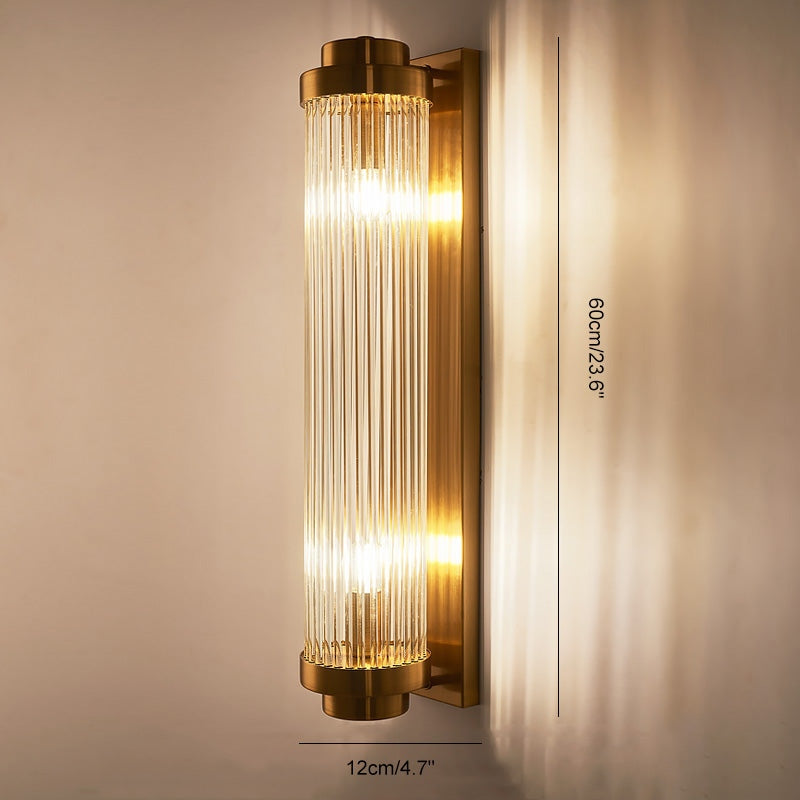 Feyran Crystal Glass Luxury Wall Sconce