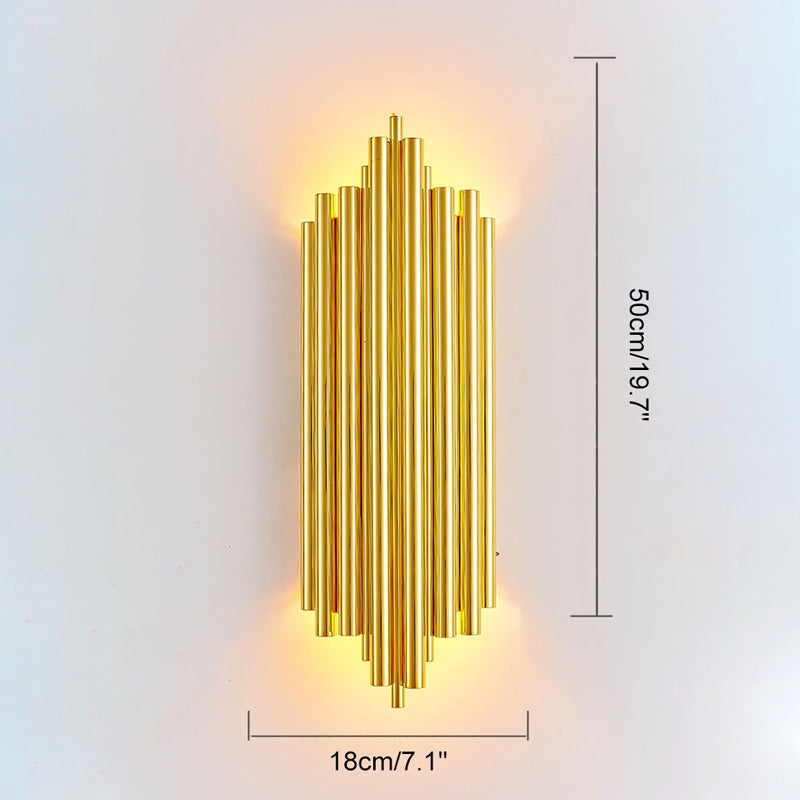 Feyran Crystal Glass Luxury Wall Sconce