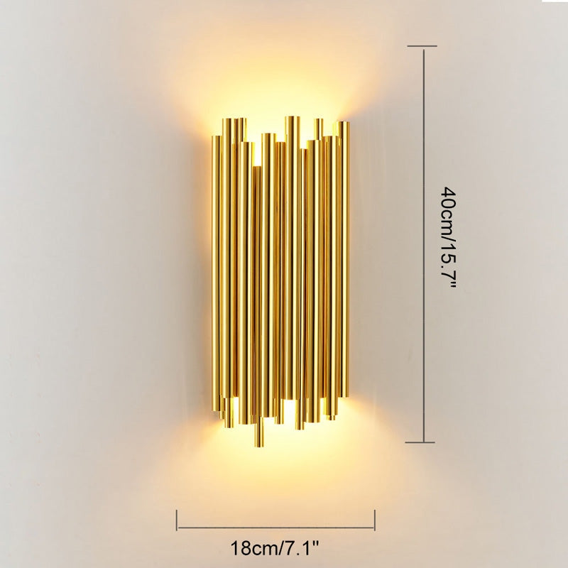 Feyran Crystal Glass Luxury Wall Sconce