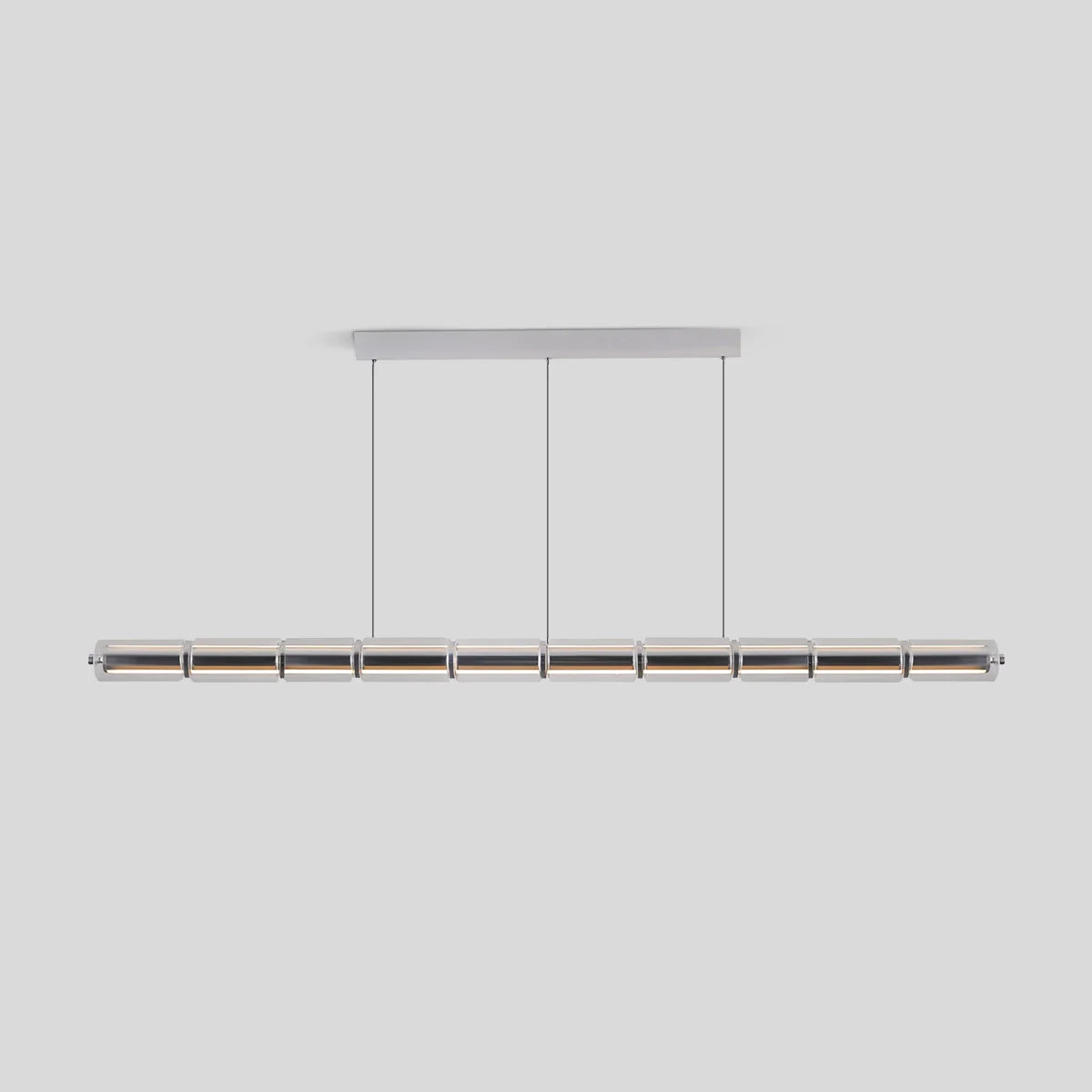 Feyran Minimalist Long Glass Pendant Light