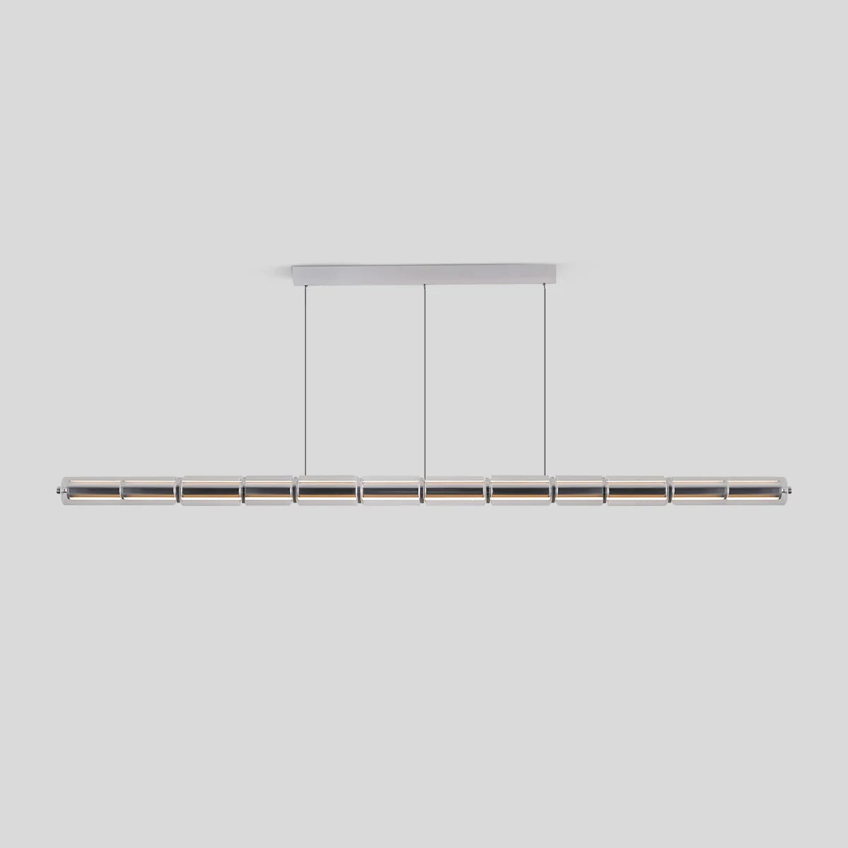 Feyran Minimalist Long Glass Pendant Light