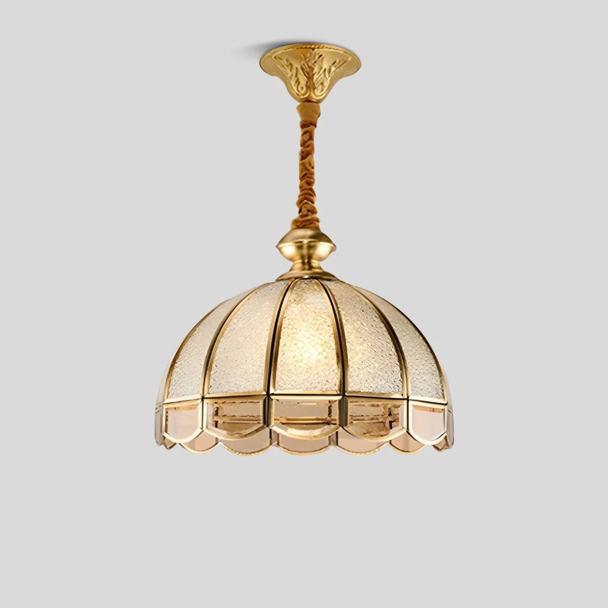 Feyran European Style Copper Pendant Light for Living Room
